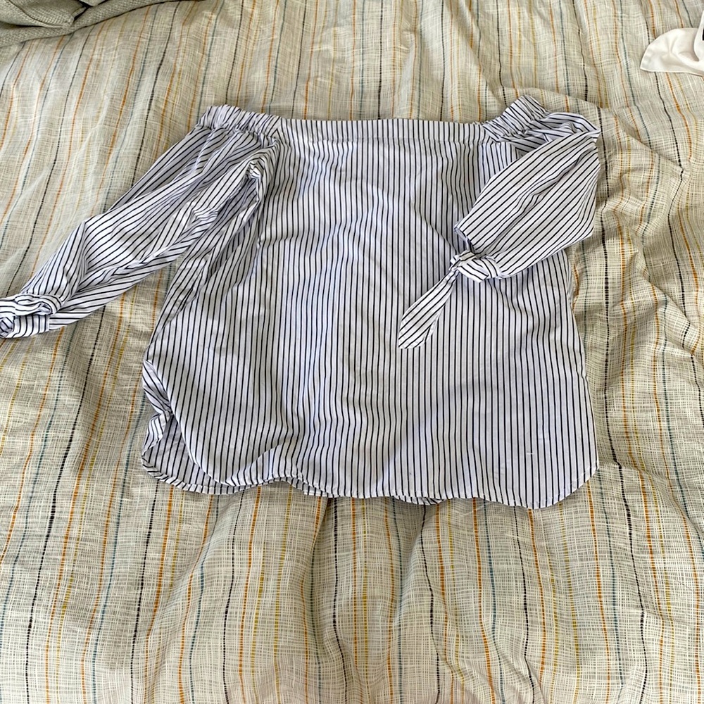 Banana republic off shoulder blouse